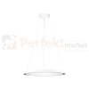 Biała lampa wisząca ring okrągła ściemnialna Tarvana LE45409 Luces Exclusivas perfektmarket (5).webp