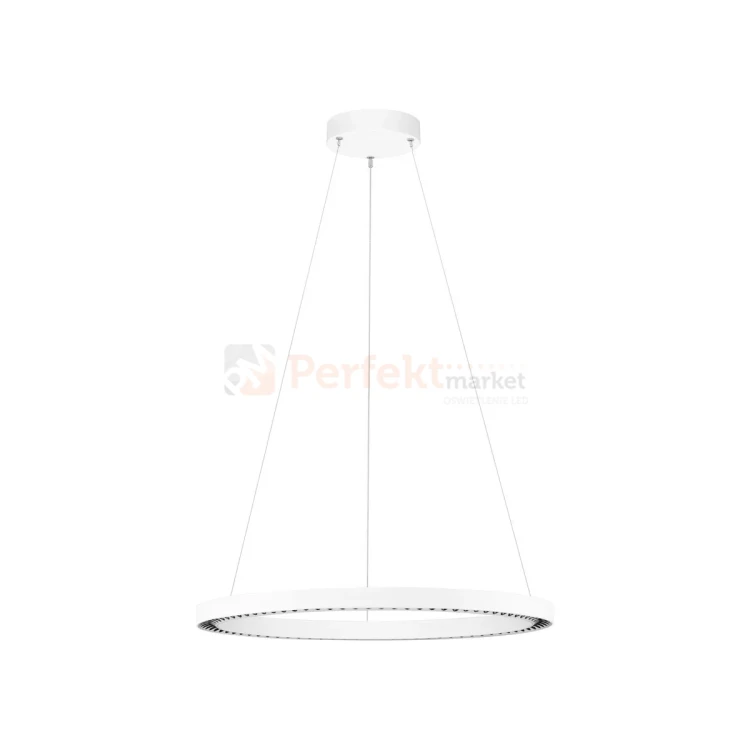 Biała lampa wisząca ring okrągła ściemnialna Tarvana LE45409 Luces Exclusivas perfektmarket (5).webp