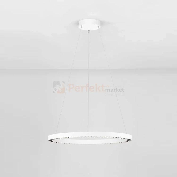 Biała lampa wisząca ring okrągła ściemnialna Tarvana LE45409 Luces Exclusivas perfektmarket (1).webp