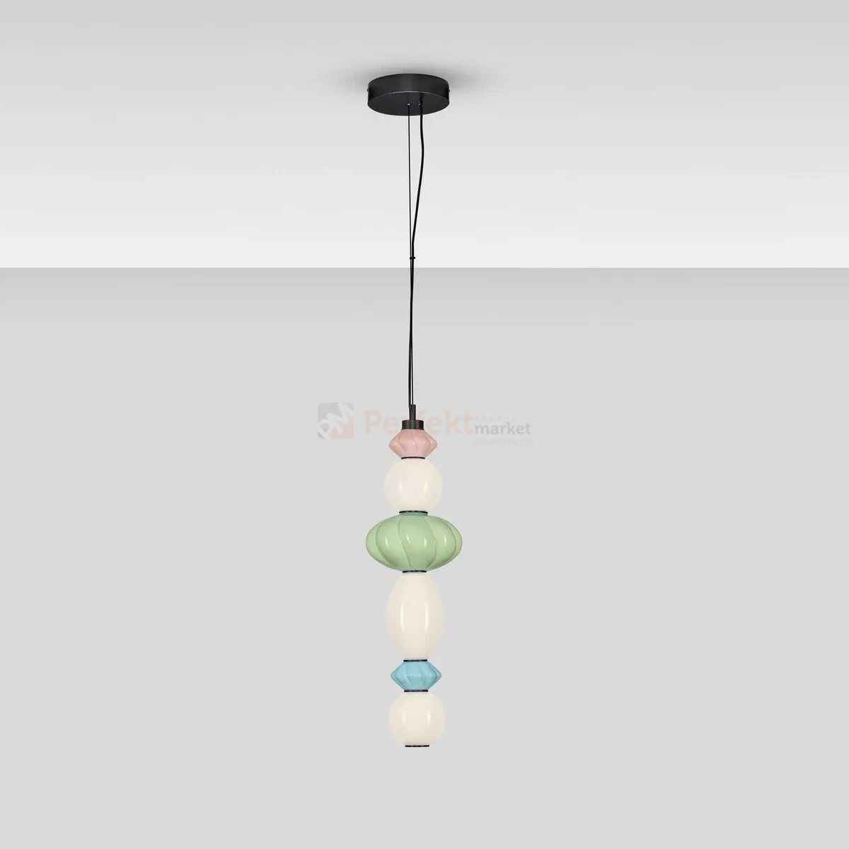 Lampa wisząca LED CASURNO retro szkło multikolor Luces Exclusivas LE45222 perfektmarket (6).webp