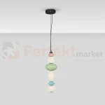 Lampa wisząca LED CASURNO retro szkło multikolor Luces Exclusivas LE45222 perfektmarket (6).webp