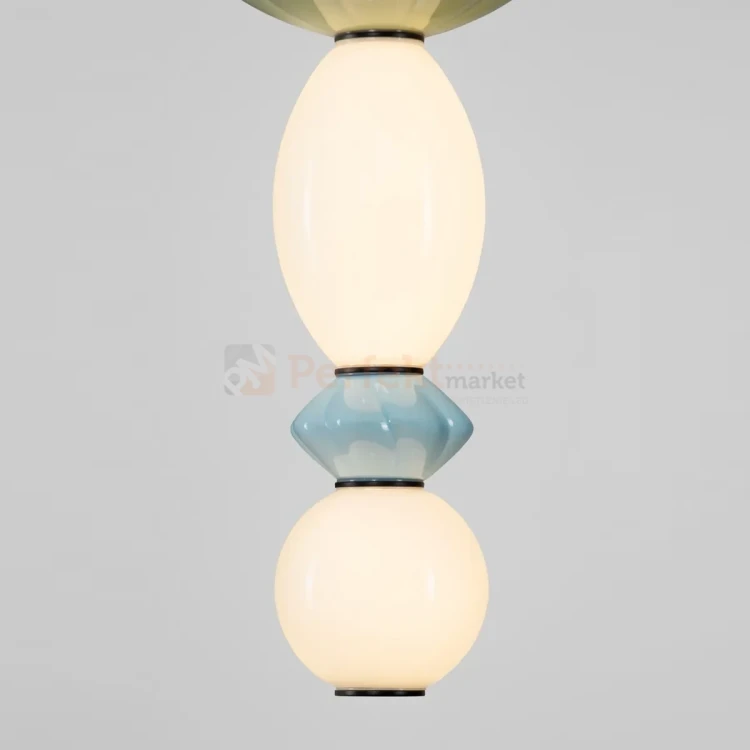 Lampa wisząca LED CASURNO retro szkło multikolor Luces Exclusivas LE45222 perfektmarket (1).webp