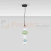 Lampa wisząca LED CASURNO retro szkło multikolor Luces Exclusivas LE45222 perfektmarket (3).webp