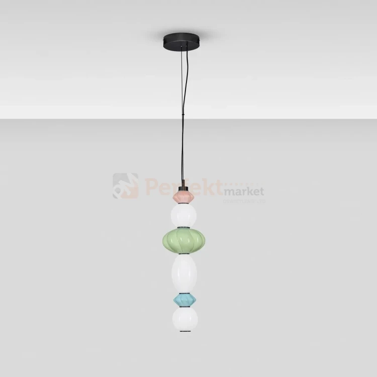 Lampa wisząca LED CASURNO retro szkło multikolor Luces Exclusivas LE45222 perfektmarket (3).webp