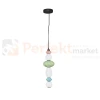 Lampa wisząca LED CASURNO retro szkło multikolor Luces Exclusivas LE45222 perfektmarket.webp