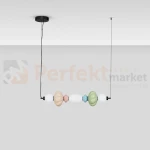 Lampa wisząca LED CASURNO retro szkło multikolor Luces Exclusivas LE45223 perfektmarket (5).webp