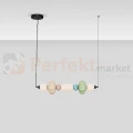 Lampa wisząca LED CASURNO retro szkło multikolor Luces Exclusivas LE45223 perfektmarket (1).webp