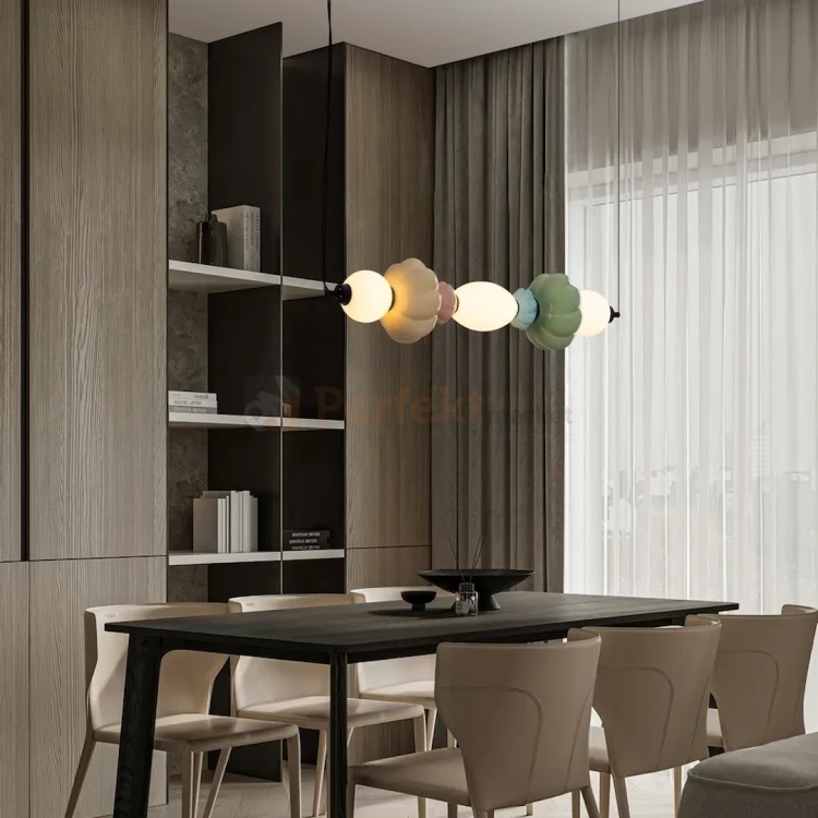 Lampa wisząca LED CASURNO retro szkło multikolor Luces Exclusivas LE45223 perfektmarket (3).webp