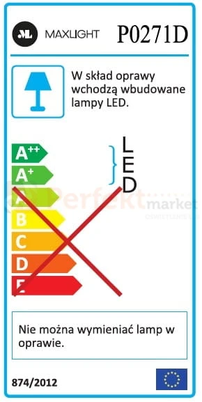 MAXLIGHT P0271D LAMPA WISZĄCA GEOMETRIC CZARNA ŚCIEMNIALNA