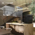 lampa wisząca led ściemnialna GEOMETRIC MAXLIGHT.webp