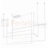lampa wisząca led ściemnialna GEOMETRIC MAXLIGHT biała perfektmarket.webp