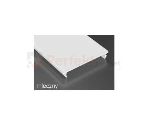klosz klosze osłonki listwy Lumines wide PMMA - do profili LED Basic Solis Inso Iledo perfektmarket mleczny