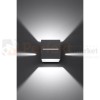 lampa_ścienna kinkiet szara g9 nowoczesna minimalizm design lampa kwadratowa plafon LED lobo szary perfektmarket SL.0205