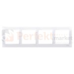 DR4/11 Simon 54 Premium ramka poczwórna 4_krotna biała biały perfektmarket