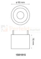 oprawa_halogenowa oprawa_stała okrągła tuba  biała podtynkowa wpuszczana oświetlenie_led oprawa_led oświetlenie żarówki_led lampy_sufitowe halogeny_led oprawy_do_łazienki lampa_led crosti vivi 1501015 wymiary rozmiar jak_montować perfektmarket
