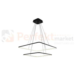 Lampa wisząca LED Nix black 518 Milagro czarna