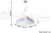 nowoczesna lampa minimal perfektmarket design wisząca sufitowa kwadratowa LED HORUS 35 szara wymiary.jpg