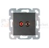 novella gniazdo audio antracyt szare głośnikowe panasonic perfektmarket 92105437.jpg
