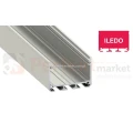 rofil aluminiowydo taśm LED lamp Iledo srebrny 1 mb LUMINES-ILEDO1-S perfektmarket sklep