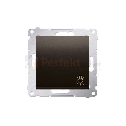 Simon 54 Przycisk światło brąz mat metalizowany bez ramki DS1.01/46 perfektmarket