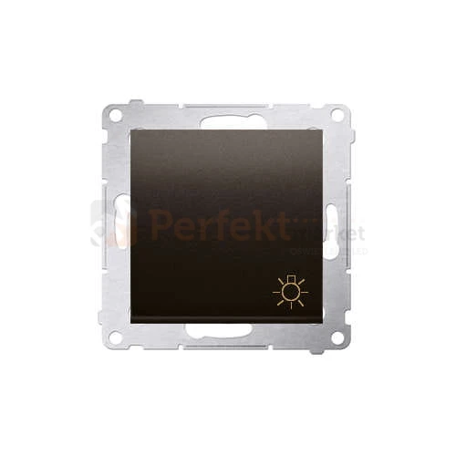 Simon 54 Przycisk światło brąz mat metalizowany bez ramki DS1.01/46 perfektmarket