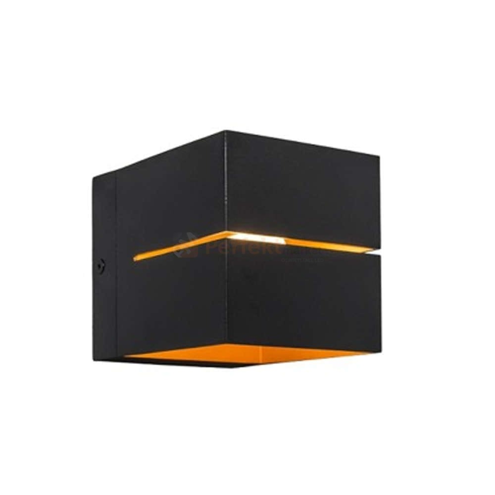 Lampa ścienna led oświetlenie_led kinkiet lampa_scienna czarny czarna cube kwadratowy transfer wl 2 91067 black wall Zuma Line perfektmarket.jpg
