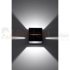 lampa_ścienna kinkiet czarny g9 nowoczesna minimalizm design lampa kwadratowa plafon LED lobo czarna perfektmarket SL.0204