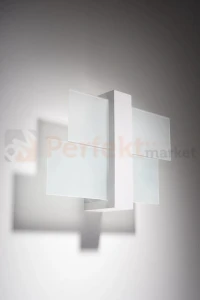 Lampa ścienna kinkiet Feniks 1 biały