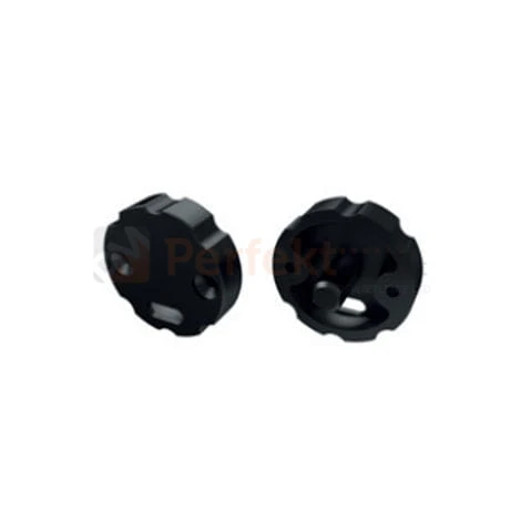 zaślepka regulacyjna aluminiowa do profilu LED typu cosmo z otworem czarna oświetlenie_led perfektmarkat.jpg