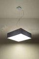 nowoczesna lampa minimal perfektmarket design wisząca sufitowa kwadratowa LED HORUS 35 szara light.jpg