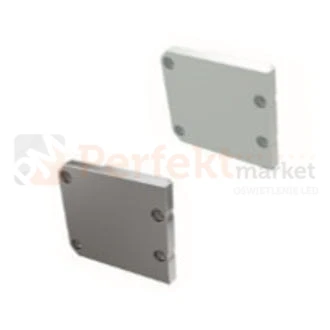 Zaślepka do profili Unico led aluminiowa z otworem srebrna lawa z otworem łazienka oświetlenie_led perfektmarket.jpg