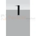 lampa_sufitowa czarny nowoczesna minimalizm spot tuba walec perfektmarket design lampa sufitowa plafon LED lagos czarna perfektmarket SL.0436