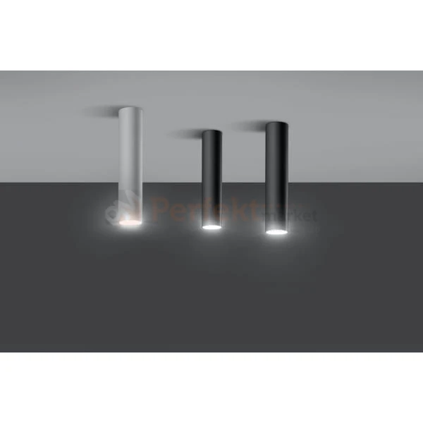 lampa_sufitowa czarny nowoczesna minimalizm spot tuba walec perfektmarket design lampa sufitowa plafon LED lagos czarna perfektmarket SL.0436