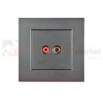 novella gniazdo audio antracyt szare głośnikowe panasonic perfektmarket 92105437.jpg