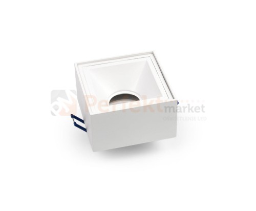 oprawa_halogenowa oprawa_stała kwadratowa biała podtynkowa wpuszczana oświetlenie_led oprawa_led oświetlenie żarówki_led lampy_sufitowe halogeny_led oprawy_do_łazienki lampa_led crosti pero 1501017 perfektmarket
