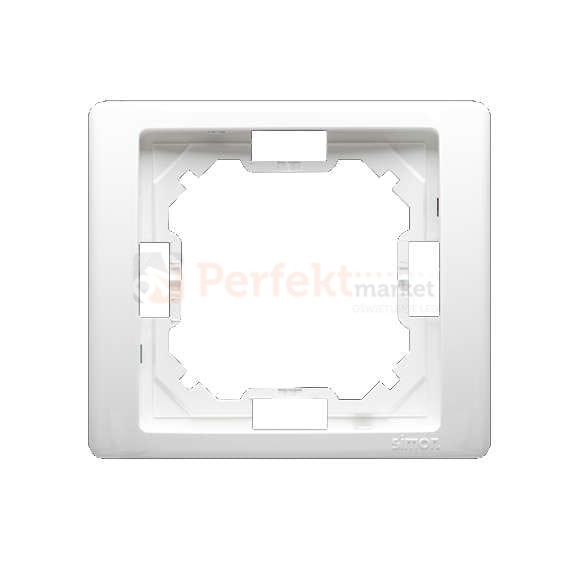 Ściemniacz naciskowo-obrotowy biały biały Simon Basic BMS9T.01/11 perfektmarket hurtownia_elektryczna