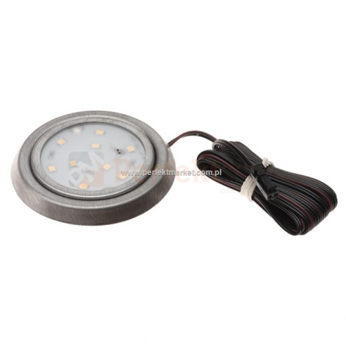 Oprawa meblowa LED okrągła olo-2 12V 2W stal OLO-2 N-WW perfektmarket oswietlenie
