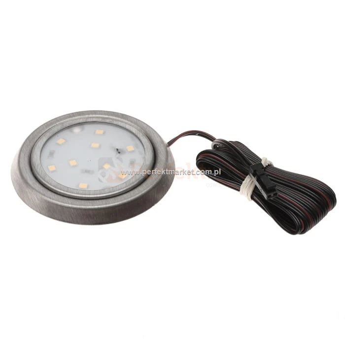 Oprawa meblowa LED okrągła olo-2 12V 2W stal OLO-2 N-WW perfektmarket oswietlenie