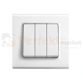 łącznik 3-klawiszowy potrójny viko panasonic linnera włącznik biały prosty klasyczny minimalistyczny oświetlenie oświetlenie_led biała prosta klasyczna minimalizm minimalistyczna perfektmarket perfekt_market 9044068