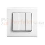 łącznik 3-klawiszowy potrójny viko panasonic linnera włącznik biały prosty klasyczny minimalistyczny oświetlenie oświetlenie_led biała prosta klasyczna minimalizm minimalistyczna perfektmarket perfekt_market 9044068