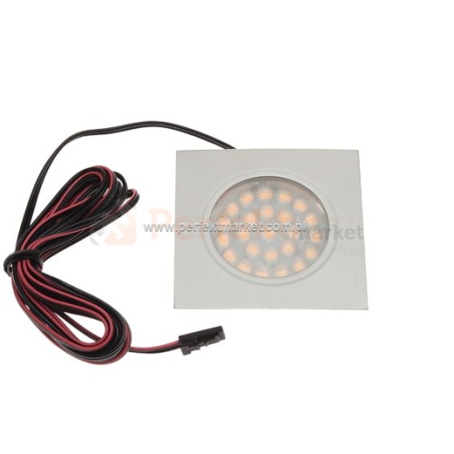 Oprawa meblowa LED kwadratowa aluminium srebrna sklep łazienki łazienka pod_szafką perfektmarket