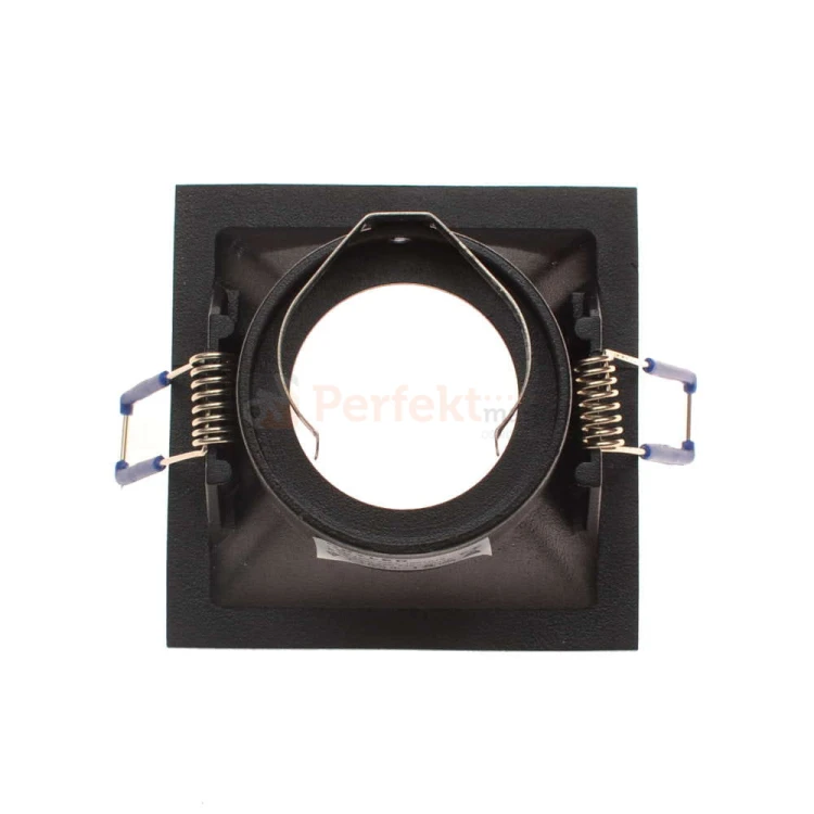 oprawa_halogenowa oprawa_kwadratowa kkwadratowa czarna czarny podtynkowa wpuszczana oświetlenie_led oprawa_led oświetlenie żarówki_led lampy_sufitowe halogeny_led oprawy_do_łazienki lampa_led crosti pero 1501011 perfektmarket