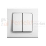 przycisk świecznikowy viko panasonic linnera włącznik biały prosty klasyczny minimalistyczny oświetlenie oświetlenie_led biała prosta klasyczna minimalizm minimalistyczna perfektmarket perfekt_market 90450083