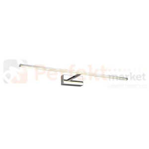 Kinkiet LED nad lustro galeryjka 61 cm chrom 3000K 12W