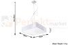 nowoczesna lampa minimal perfektmarket design wisząca sufitowa kwadratowa LED HORUS 35 biała wymiary.jpg
