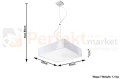 nowoczesna lampa minimal perfektmarket design wisząca sufitowa kwadratowa LED HORUS 35 biała wymiary.jpg
