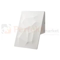 kinkiet Lampa ścienna room geometric biała organic organiczny cracks oświetlenie_LED led Orion rozmiar wymiary White 0094 Milagro perfektmarket.jpg