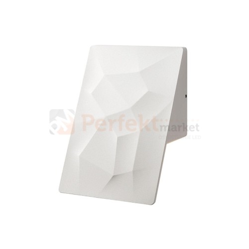 kinkiet Lampa ścienna room geometric biała organic organiczny cracks oświetlenie_LED led Orion rozmiar wymiary White 0094 Milagro perfektmarket.jpg