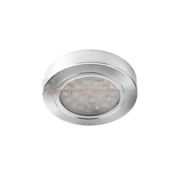 Oprawa meblowa podszafkowa LED okrągła z dystansem aluminium kuchnia perfektmarket