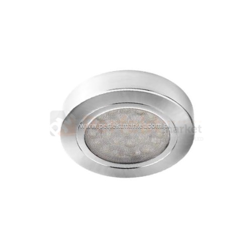 Oprawa meblowa podszafkowa LED okrągła z dystansem aluminium kuchnia perfektmarket